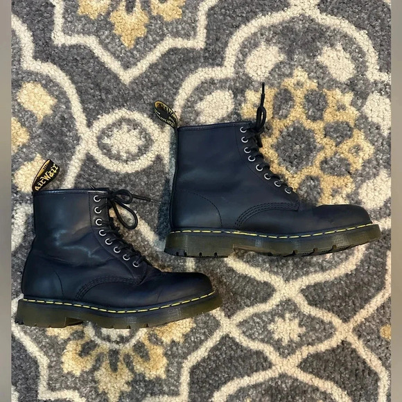 Dr. Martens Doc 1460 Boots black size 7 - Picture 2 of 10